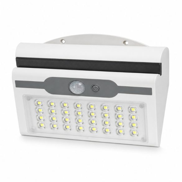 Vonkajšia solárna LED nástenná lampa s pohybovým senzorom 20 W KE23-393