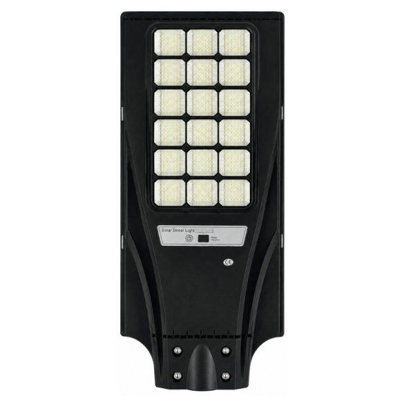 Solárna LED pouličná lampa s diaľkovým ovládaním a snímačom pohybu 20 W KE23-469