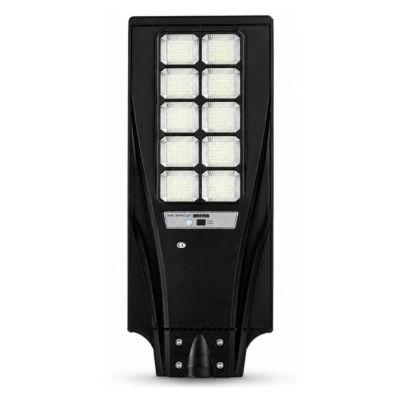 Solárna LED pouličná lampa s diaľkovým ovládaním a snímačom pohybu 20 W KE23-470