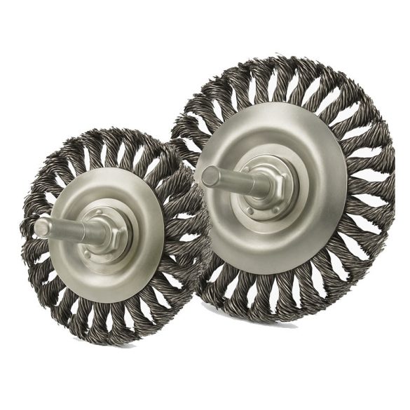 Drôtená kefa na odstraňovanie hrdze a buriny 15 cm KE23-656