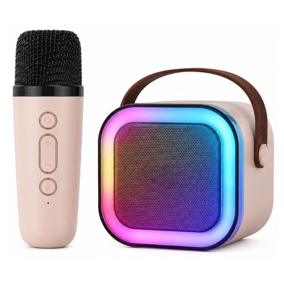 Prenosný karaoke reproduktor s bezdrôtovým mikrofónom KE24-07