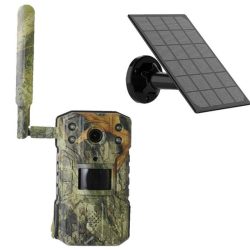   4G SIM solárna kamera s živým obrazom a nočným režimom (QHD) KE24-282