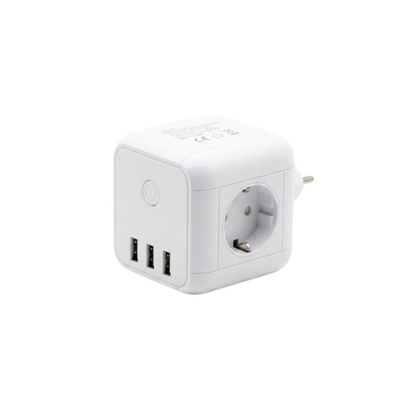 Inteligentná zásuvka WiFi 16 A / 3000 W – zásuvka EÚ KE24-357