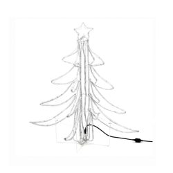   LED vianočná ozdoba na stromček s hviezdou – pre vonkajšie a vnútorné použitie KF-01