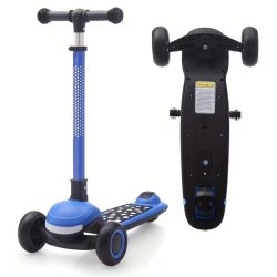 Modrý trojkolový detský kolobežka KG5559595-K