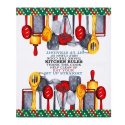   Sada kuchynských utierok s motívom kuchynských nástrojov, 12 ks, KHSZ-2