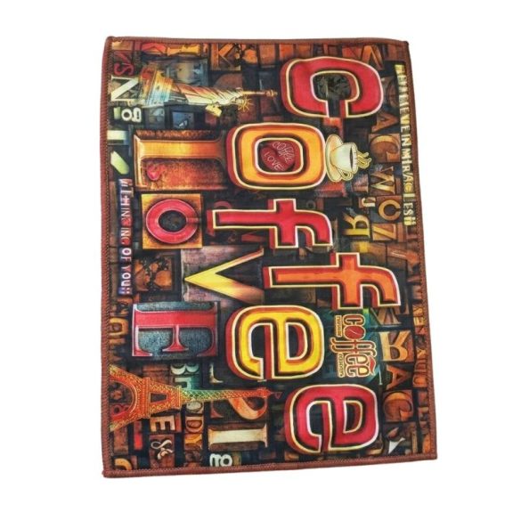 Sada kuchynských utierok 12 ks s kávovým vzorom KHSZ-8