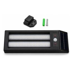   Solárne LED nástenné svietidlo s pohybovým senzorom – 18 W, 1200 mAh KL25-198