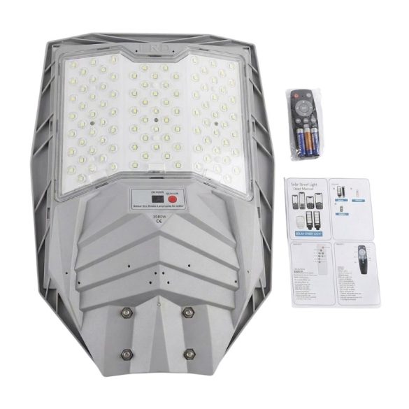 Solárna LED pouličná lampa Hayami 6500K KL25-296