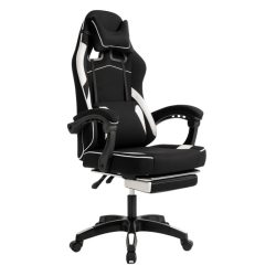   Otočná herná stolička VECTOR s masážnou funkciou a opierkou na nohy KO48B