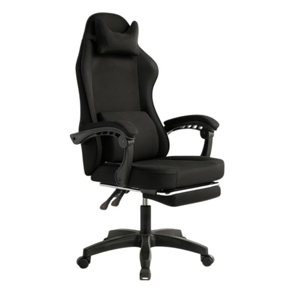 Otočná herná stolička VECTOR s masážnou funkciou a opierkou na nohy KO48CZ