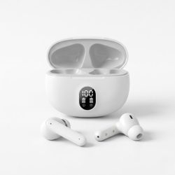   OKOP bezdrôtové Bluetooth slúchadlá s nabíjacím puzdrom KP-205