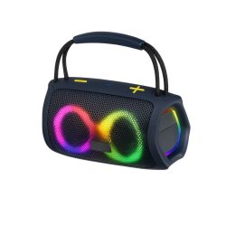   Prenosný Bluetooth reproduktor OKOP – výkon 10 W, RGB osvetlenie KP-812