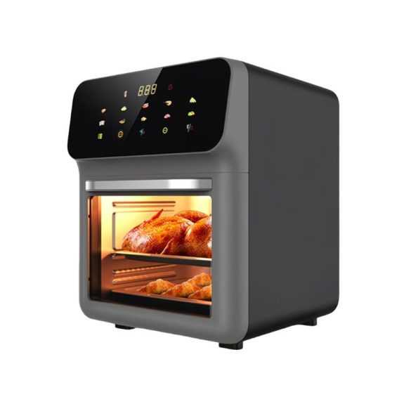 2 v 1 Elektrický Air Fryer a Konvekčná Rúra KQMX833WGW
