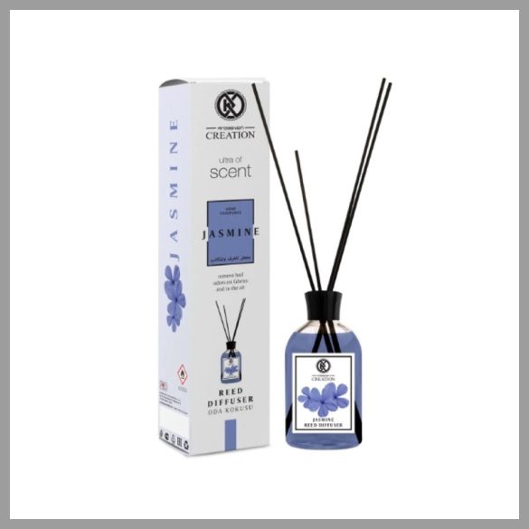 JASMINE Vonný difuzér s tyčinkami – 50 ml KR017