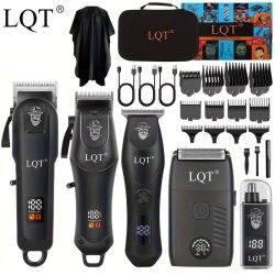   LQT 5-dielna profesionálna sada na starostlivosť o vlasy a bradu pre mužov KR10975390
