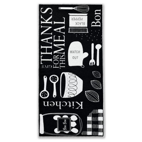 Kuchynský koberec „Thanks for this meal“ 80 x 200 cm KSZ-59