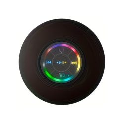   Mini LED kúpeľňový Bluetooth reproduktor s prísavkou – čierny KT170645