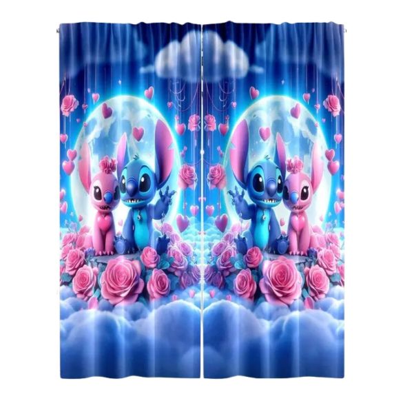 Zatemňovacie závesy Disney Stitch 130 x 210 cm – 2 ks KT1794989-3