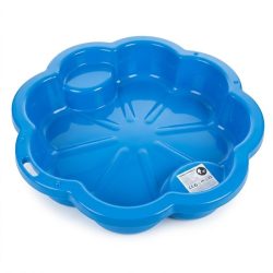 Modré pieskovisko a detský bazén v tvare kvetu KVH-01