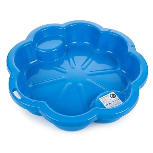 Modré pieskovisko a detský bazén v tvare kvetu KVH-01