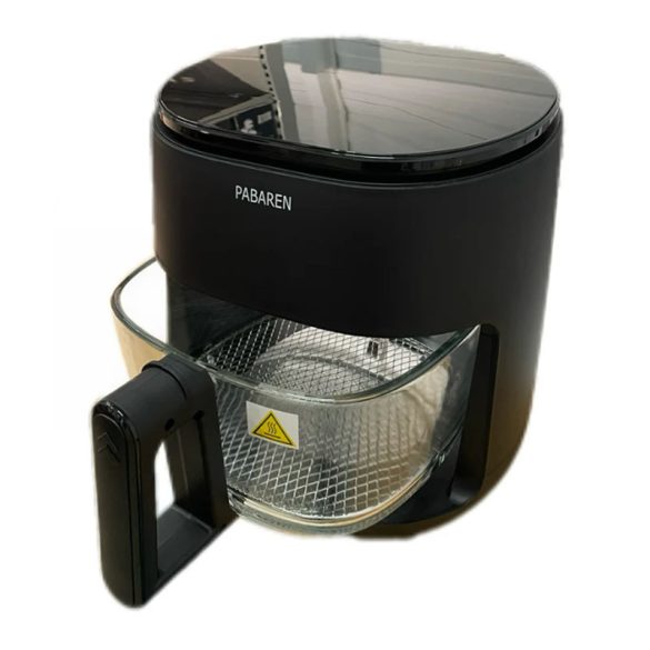 Digitálna rúra na horúci vzduch Pabaren 4,5 l so skleneným košom KY-921