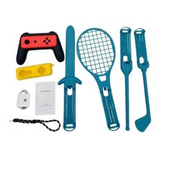   Pohybový herný ovládač a športová sada príslušenstva modrá L05-K