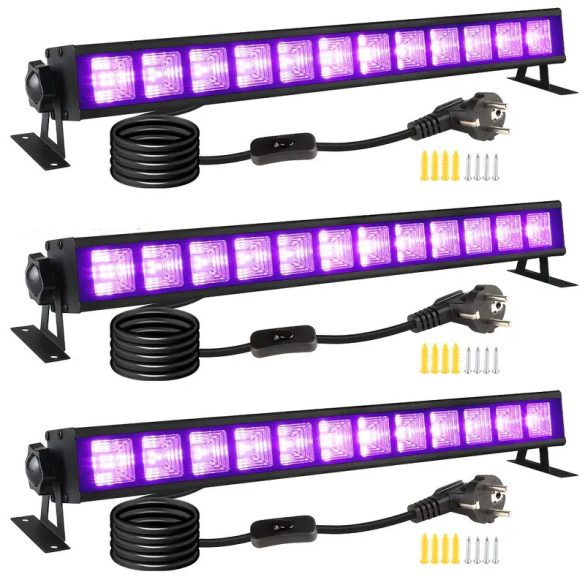 3 kusy UV lampa 40 LED LE114747-3