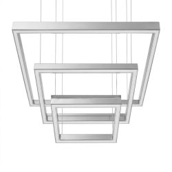   Moderné trojdielne štvorcové LED závesné svietidlo LEDN-01