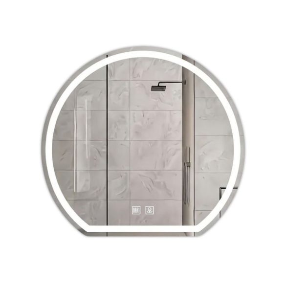Inteligentné polkruhové LED kúpeľňové zrkadlo – elegancia a moderné funkcie LF11764508