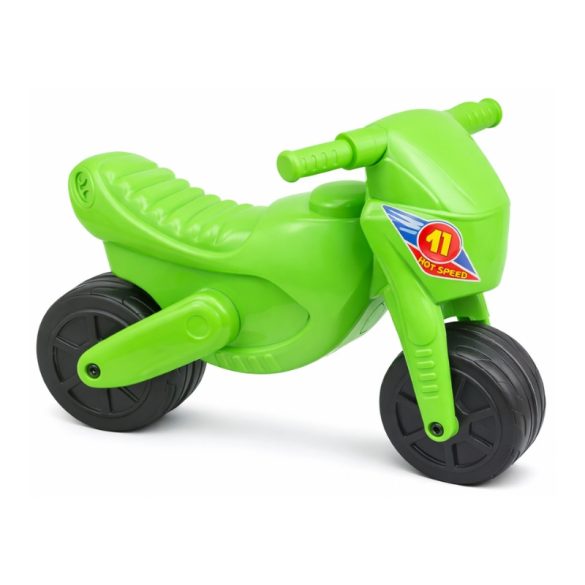 Mini motocykel poháňaný nohami – zelený LHM2