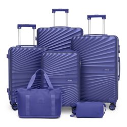   Joyway 6-dielna sada kufrov s tvrdou stenou – tmavomodrá LV11708974-2