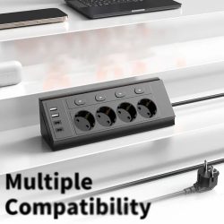 Stolový rozbočovač 8 v 1 s USB a Type C portmi LW4800477