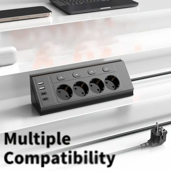 Stolový rozbočovač 8 v 1 s USB a Type C portmi LW4800477