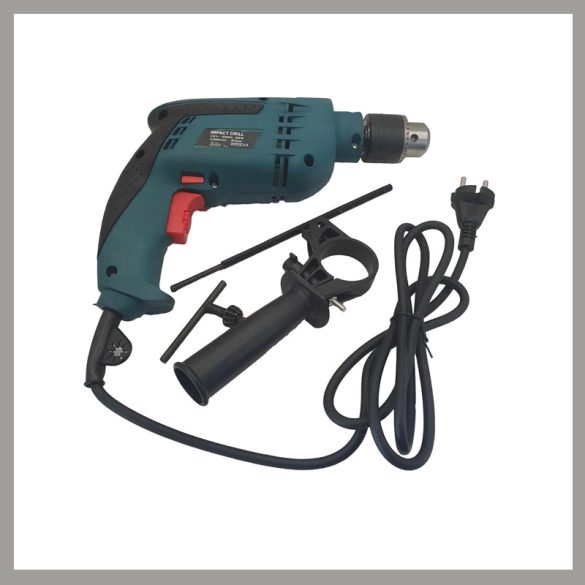 Elektrická príklepová vŕtačka kompaktná výkonná praktická M-8014