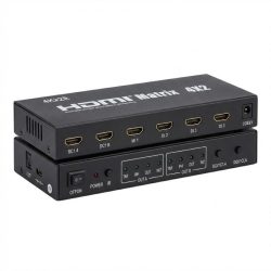   HDMI Matrix 4x2 – profesionálny 4K UHD multimediálny rozbočovač a prepínač M4X2