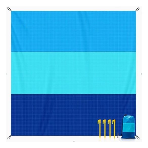 XXL vodovzdorná plážová a pikniková deka, odolná voči piesku, 200 × 210 cm MATA13