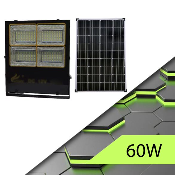Solárna lampa THO 60W 4 COB MC-B-60W