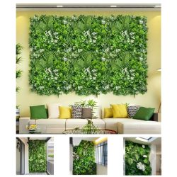 Nástenný panel so zmiešanou zeleňou 60x40 cm MD3022287