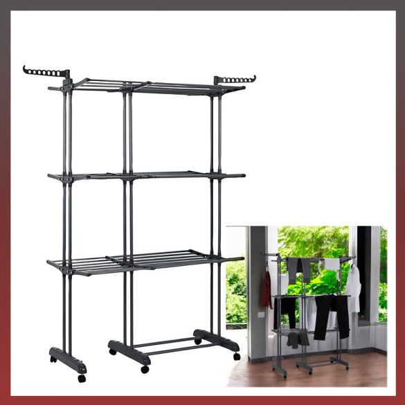 3-poschodová vysúvacia sušička bielizne ME0080