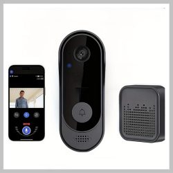 Bezdrôtový inteligentný zvonček s HD kamerou ME2403535