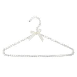   Vešiak na šaty s perličkovou mašľou a protisklzovou úpravou MF3070042