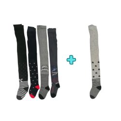 4+1 Detské bavlnené pančuchy 10 až 12 rokov MGH8206-4