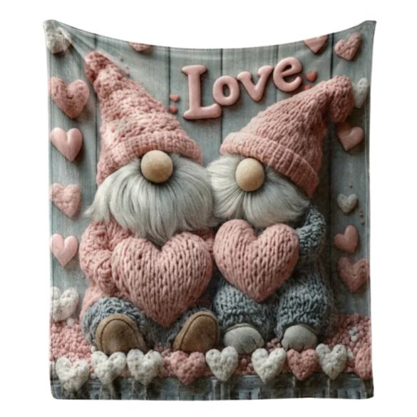 Mäkká deka s motívom škriatkov 130 × 150 cm MH815859-2