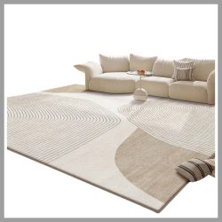 Zamatový koberec 150x200 cm - Moderný vzor (T) MJ958098-b