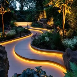 Vonkajšia svetelná LED reťaz – teplá biela MK4111878