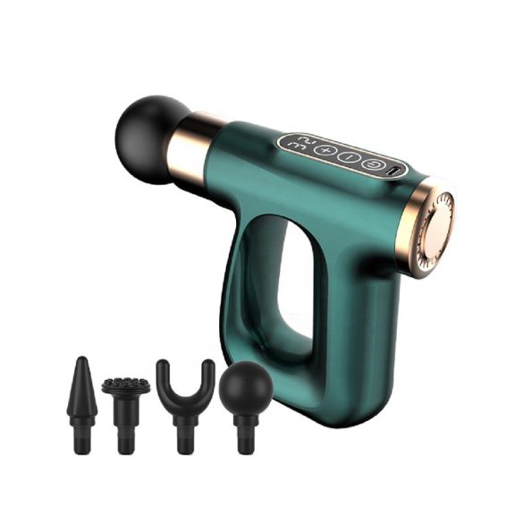 Masážna pištoľ s prehrávačom hudby