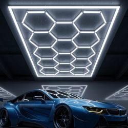   KEHOT Hexagon LED nástenná lampa, 14-hranný rám MN7491818-K