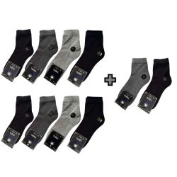 8+2 Pánske bavlnené ponožky 39–42 MP3002-5
