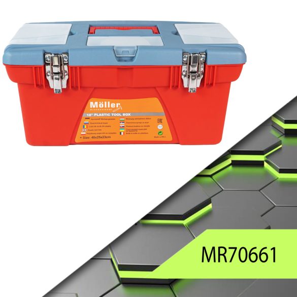 Plastová skrinka na náradie Möller MR70661